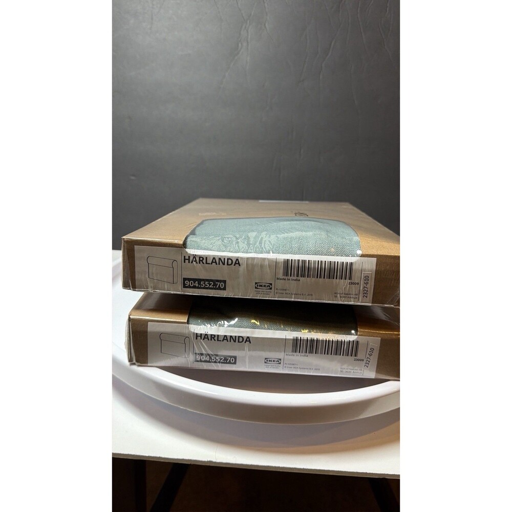 2 IKEA HรRLANDA Armrest Covers Ljungen Light Green 904.552.70 NEW Sealed